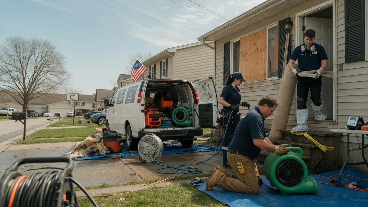 Water Damage Restoration in Cavalier, ND near me